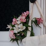 Balo quà tặng hoa tươi bó hoa kèm túi xinh