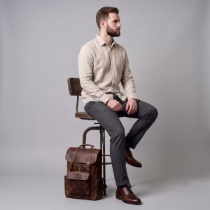 Alternative view of Balo da cá nhân hóa, túi đựng laptop du lịch unisex, quà tặng